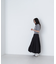 ハーフジップフォルムニット　24AW