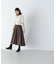 ハーフジップフォルムニット　24AW
