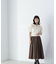 ハーフジップフォルムニット　24AW