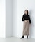 プリーツチュールスリーブニット　24AW