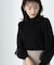 プリーツチュールスリーブニット　24AW