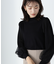 プリーツチュールスリーブニット　24AW