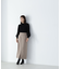 プリーツチュールスリーブニット　24AW