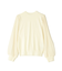 プリーツチュールスリーブニット　24AW
