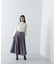 プリーツチュールスリーブニット　24AW