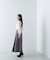 プリーツチュールスリーブニット　24AW
