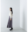 プリーツチュールスリーブニット　24AW