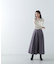 プリーツチュールスリーブニット　24AW