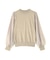 プリーツチュールスリーブニット　24AW