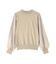 プリーツチュールスリーブニット　24AW