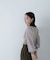 プリーツチュールスリーブニット　24AW