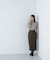 プリーツチュールスリーブニット　24AW
