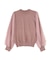 プリーツチュールスリーブニット　24AW