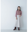 プリーツチュールスリーブニット　24AW