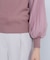 プリーツチュールスリーブニット　24AW