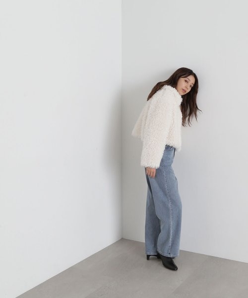 新品・未使用⭐️ナチュラルビューティーベーシック⭐️フェイクファーブルゾン⭐️完売品S 楽天市場】【SALE／30%OFF】フェイクファースリーブハーフコート