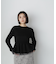 シアーレイヤードペプラムフォルムニット　24AW
