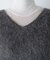 ＜起毛ニットシリーズ＞Ｖネックプルオーバー　24AW