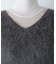 ＜起毛ニットシリーズ＞Ｖネックプルオーバー　24AW
