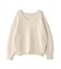 ＜起毛ニットシリーズ＞Ｖネックプルオーバー　24AW