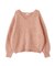＜起毛ニットシリーズ＞Ｖネックプルオーバー　24AW