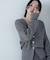 ゴールドボタンフォルムニットカーディガン　24AW