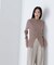 スリットデザインリブニット　24AW