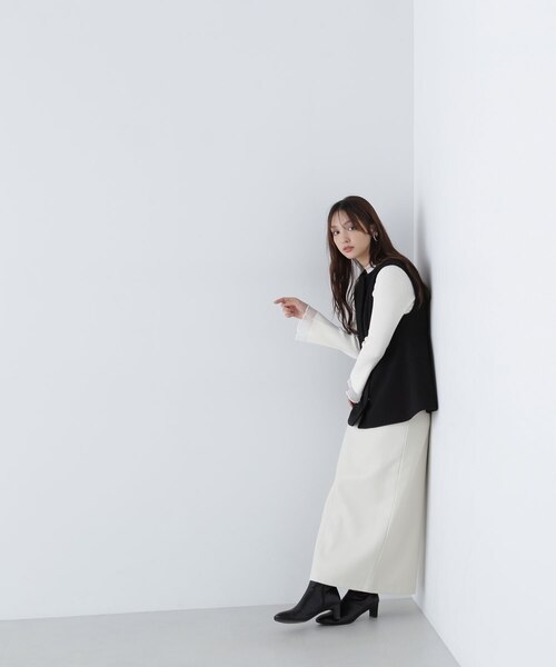 圧縮ジャージーシリーズ＞フォルムジレ 24AW｜ナチュラル