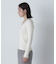Vネックラメラインリブニット　24AW