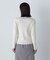 Vネックラメラインリブニット　24AW