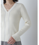 Vネックラメラインリブニット　24AW