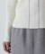 Vネックラメラインリブニット　24AW
