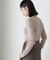 デコルテラインリブニット　24AW