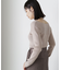 デコルテラインリブニット　24AW