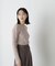デコルテラインリブニット　24AW