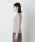 デコルテラインリブニット　24AW