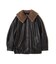 フェイクレザーボアブルゾン　24AW
