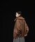 フェイクレザーボアブルゾン　24AW