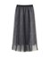 レースレイヤードチュールスカート
