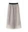 レースレイヤードチュールスカート