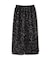 スパンコールナロースカート