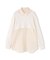 ニットレイヤードシアーシャツ