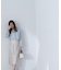 フロントタックブラウス