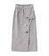 トレンチディテールナロースカート