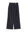 メタルボタンタックワイドパンツ