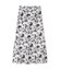 ぼかしフラワーナロースカート