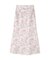 ぼかしフラワーナロースカート