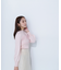 スリットネックシアーバルーンニット