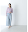 ラメメッシュニット