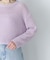 ラメメッシュニット